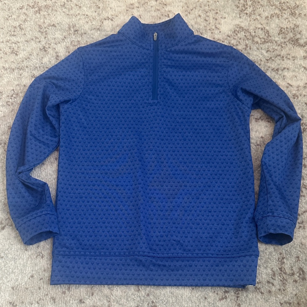 Peter Millar three quarter zip long sleeve performance wear- NWOT